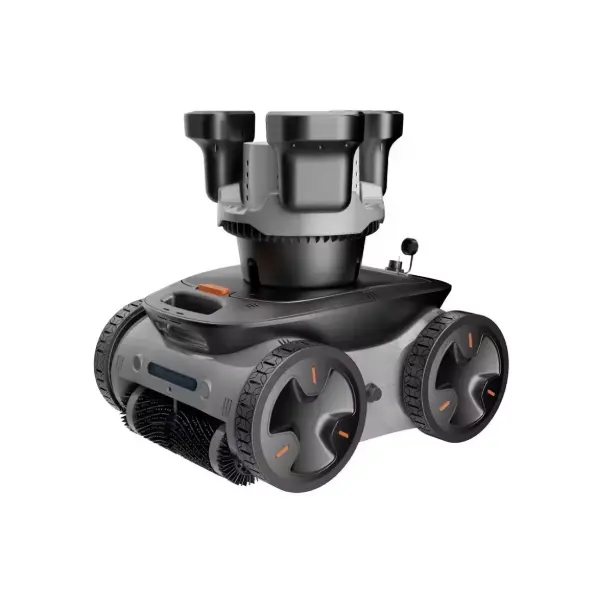 Robot do czyszczenia basenów wspinaczkowych po ścianach