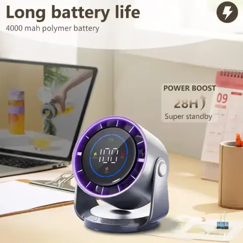 Mini wentylator USB ręczny elektroniczny wentylator podłogowy na biurko